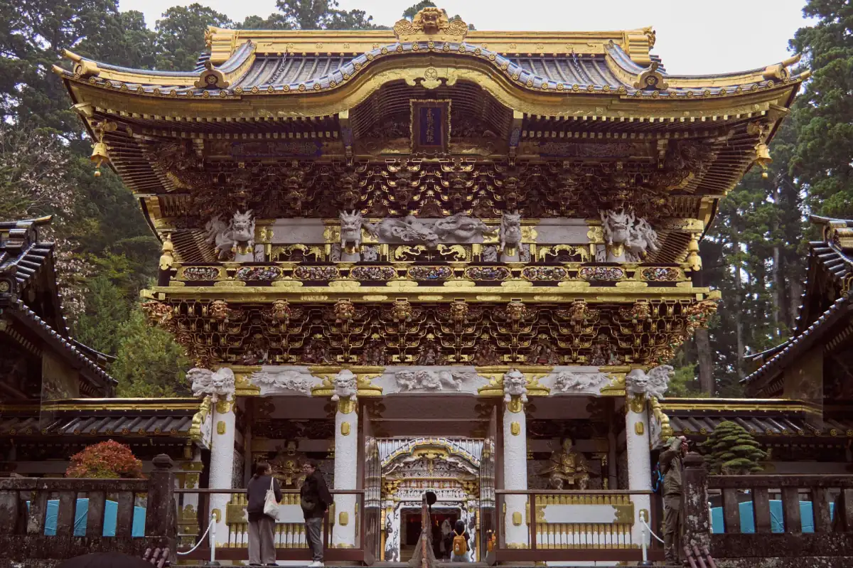 Yomeimon gate at Toshogu, one of the stops in Nikko